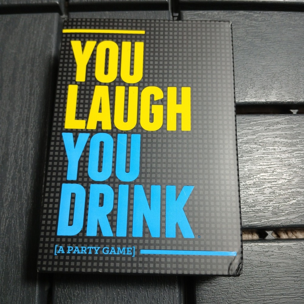 YOU LAUGH YOU DRINK A PARTY GAME IF YOU CANT KEEP A STRAIGHT FACE YOU DRINK ZB
